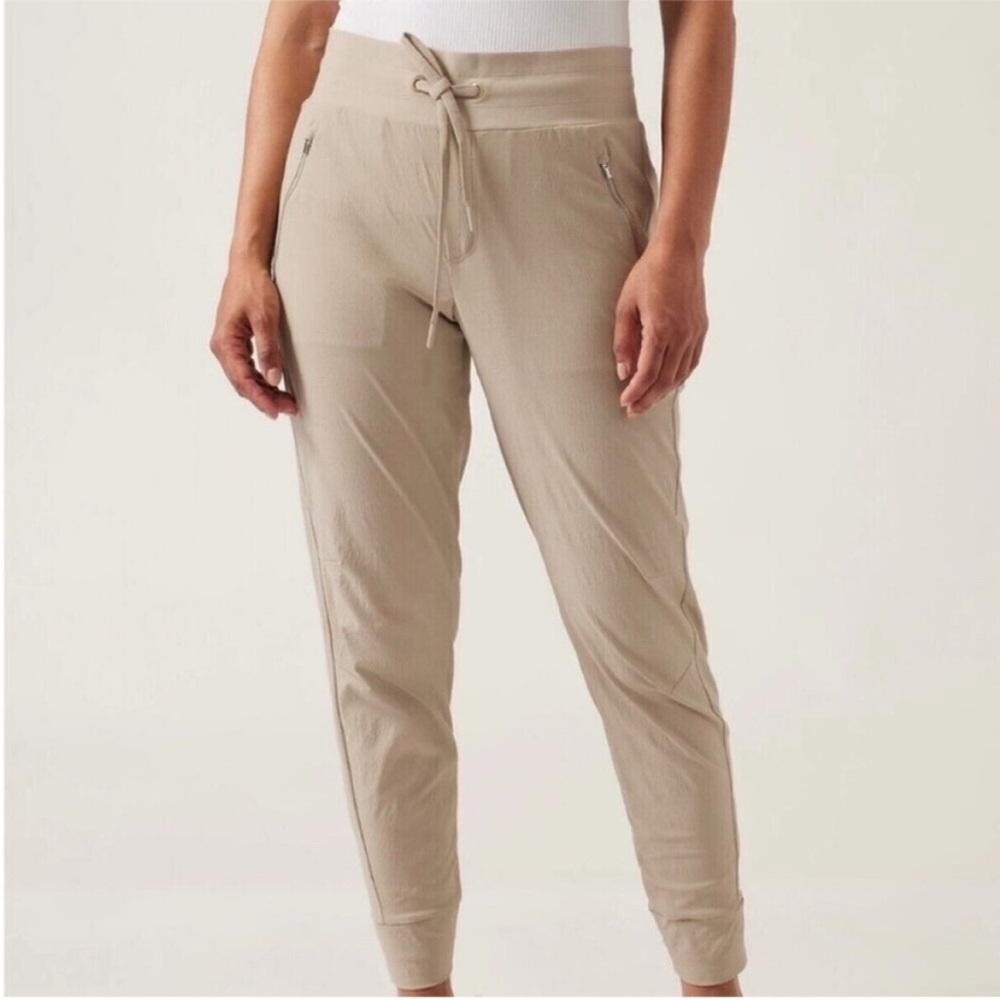 Athleta Trekkie North Joggers Drawstring - Picture 1 of 8